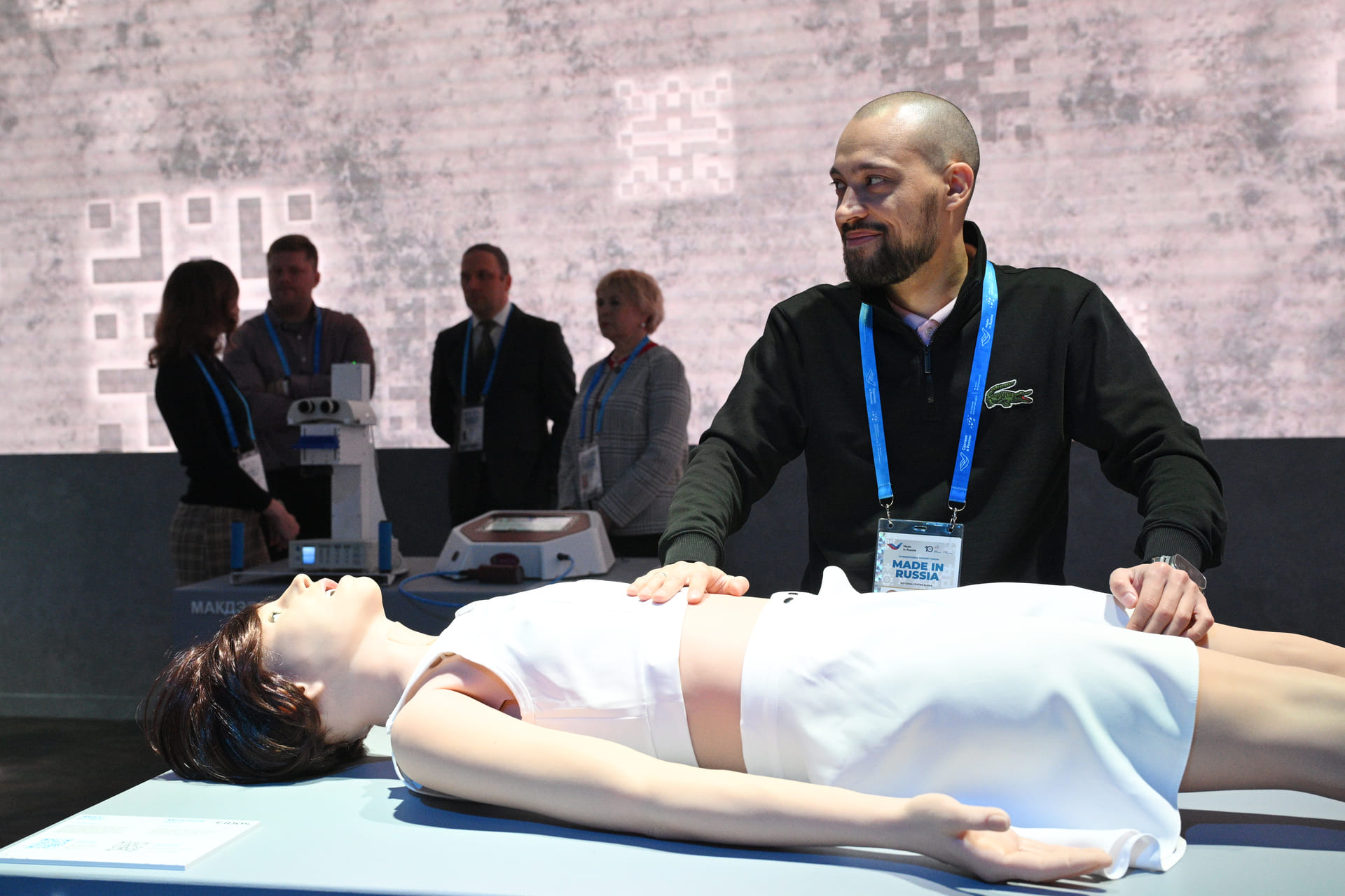 Резидент ИНТЦ «Сириус» представил симулятор пациента на Международном экспортном форуме «Сделано в России»